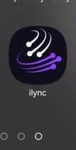 The ilync icon on an Android home screen
